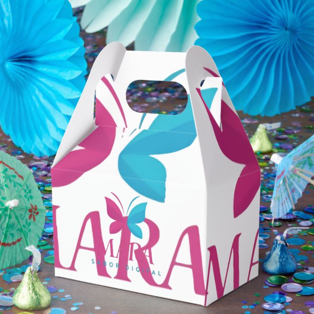 Caja para Regalos: Estilo Digital Mara (Fiesta)