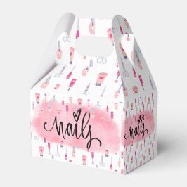 CAJA PARA REGALOS ESTILO NAILS SALON