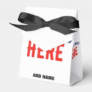 CAJA PARA REGALOS ESTILOSO MODERNO PERSONALIZABLE BLANCO VERIFICADO