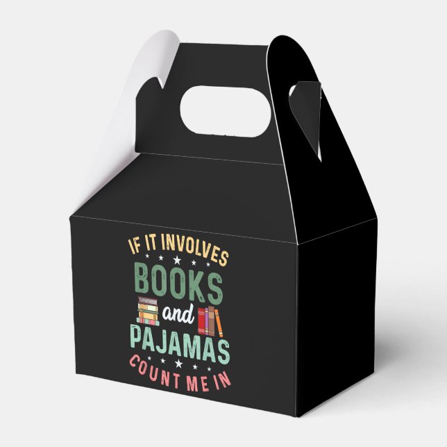 CAJA PARA REGALOS ESTO IMPLICA LIBROS Y PAJAMAS ME CUENTAN EN LECTUR (Front Side)