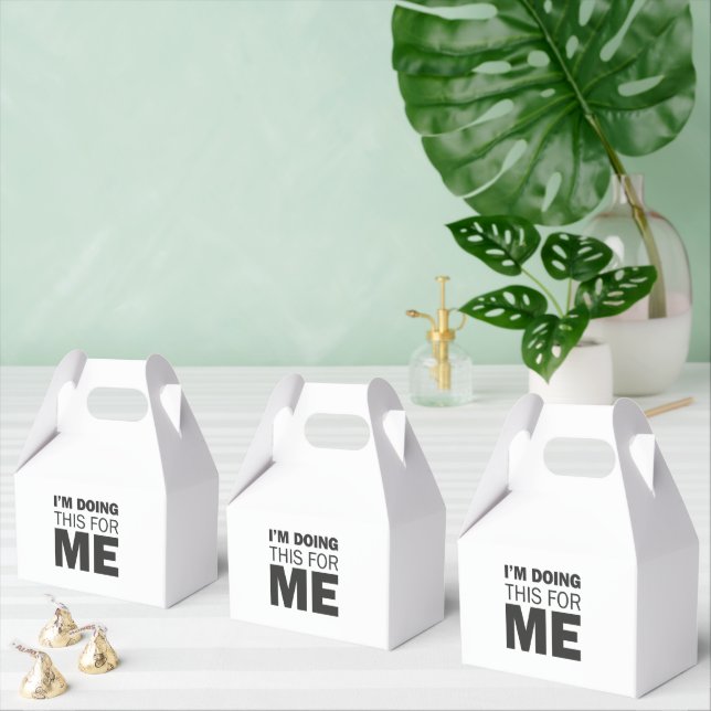 Caja Para Regalos Estoy haciendo esto por mí -cita positiva motivaci (Múltiple)