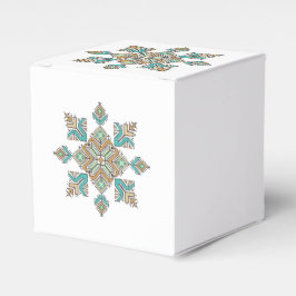 Caja Para Regalos Estrella de Bordado Marroquí