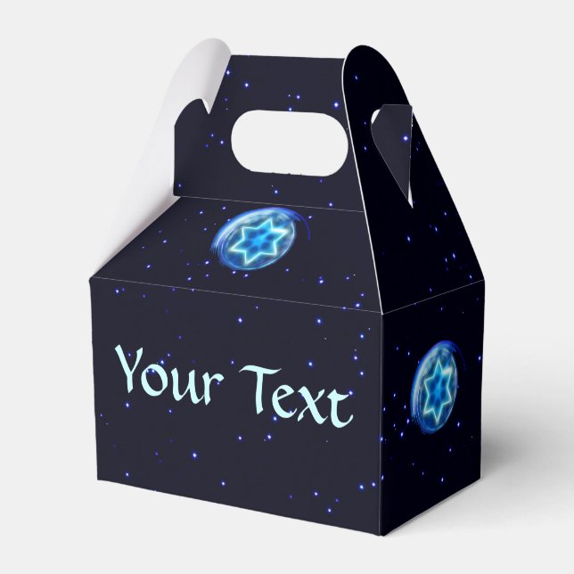 Caja Para Regalos Estrella rodeada (Front Side)