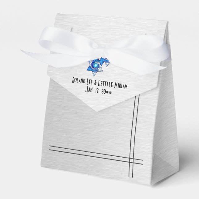 Caja Para Regalos Estrellas de interconexión (personalizadas) (Front Side)