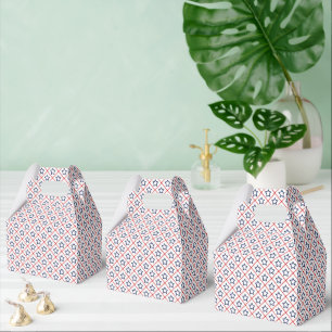 Caja Para Regalos Estrellas Patrióticas