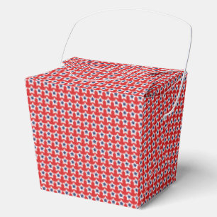 Caja Para Regalos Estrellas Patrióticas