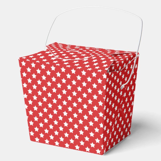 Caja Para Regalos Estrellas Patrióticas (Anverso)
