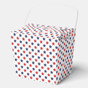 Caja Para Regalos Estrellas Patrióticas
