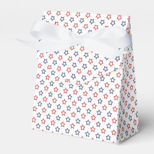 Caja Para Regalos Estrellas Patrióticas