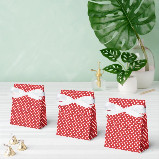Caja Para Regalos Estrellas Patrióticas (Múltiple)