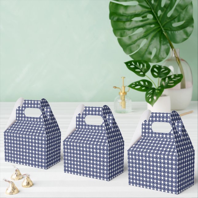 Caja Para Regalos Estrellas Patrióticas (Múltiple)