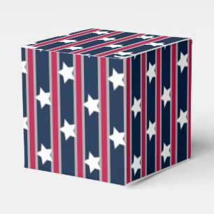 Caja Para Regalos Estrellas patrióticas divertidas y divertidas