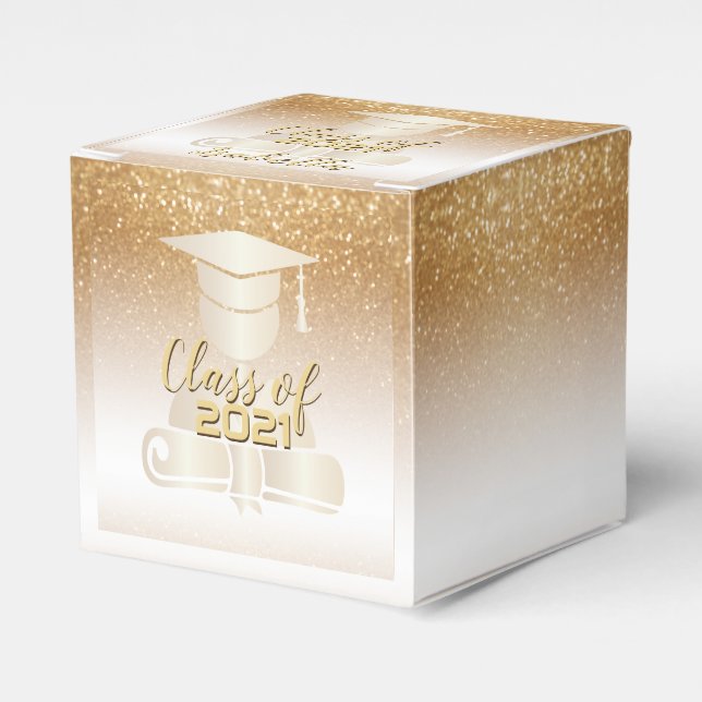 Caja Para Regalos Estudiante de posgrado - Clase de 20XX (Costado Anverso)