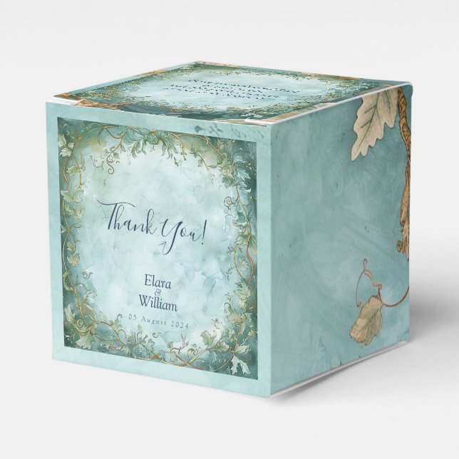 Caja Para Regalos Eternal Grace Fantasy Boda (Costado Anverso)
