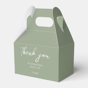 Caja Para Regalos Etiquetas de vino de boda tipografía elegante