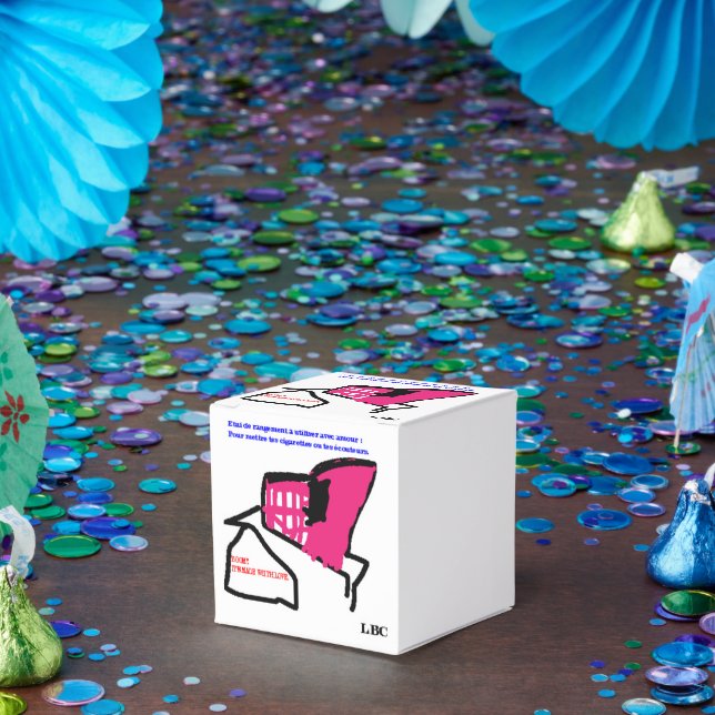 Caja Para Regalos Etui de rangement - Boom! It's Made With Love. (Fiesta)