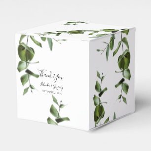 Caja Para Regalos Eucalipto ruso deja Boda