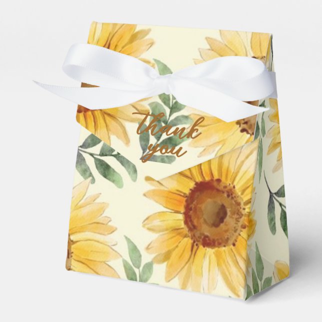 Caja Para Regalos Eucalyptus Boda Botánico Floral (Front Side)