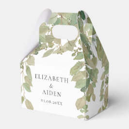 Caja Para Regalos Eucalyptus Boda Box Geschenkschachtel