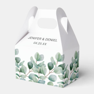 Caja Para Regalos Eucalyptus Boda de Verdor Botánico