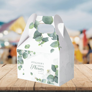 Caja Para Regalos Eucalyptus deja la vegetación botánica ducha de no