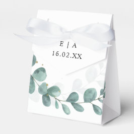 Caja Para Regalos Eucalyptus Greenery Boda Bonbonniere