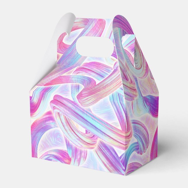 Caja Para Regalos eurobeat holorave - rosa y azul: (Front Side)