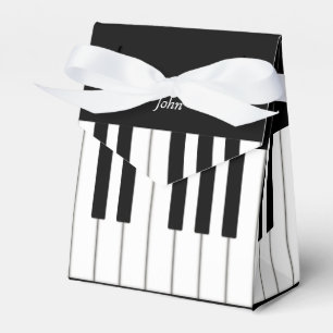 Caja Para Regalos Evento musical de teclado de piano personalizado