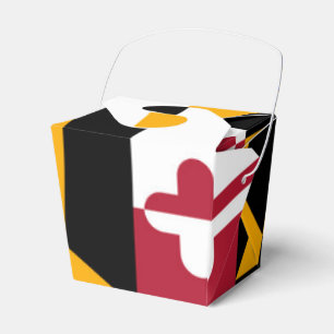Caja Para Regalos Exhibición del diseño de la bandera del estado d