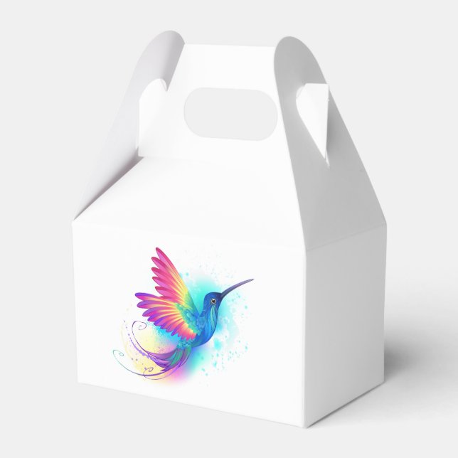 Caja Para Regalos Exotic Rainbow Hummingbird (Front Side)