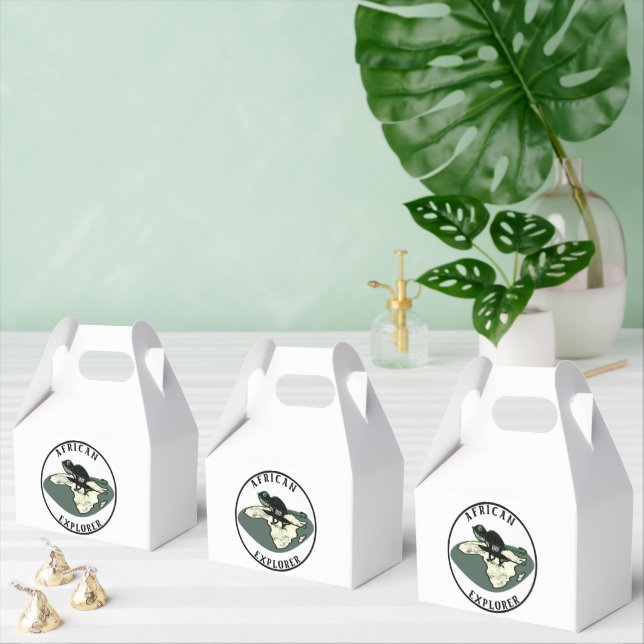 Caja Para Regalos Explorador africano (Múltiple)