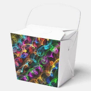 Caja Para Regalos Explosión de luz colorida