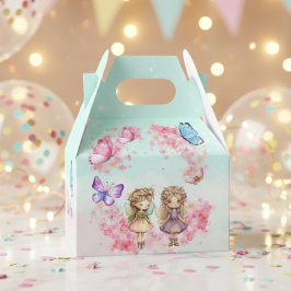 Caja Para Regalos Fairy Fiesta Garden Fairy Birthday Favor Box