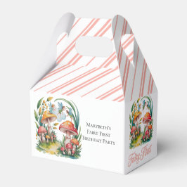 Caja Para Regalos Fairy First Chica Birthday Party