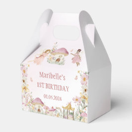 Caja Para Regalos Fairy Floral Chica Birday Party