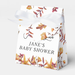 Caja Para Regalos Fall in Love White Pumpkin Baby Shower