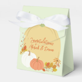 Caja Para Regalos Fall Pumpkin Baby Shower