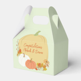 Caja Para Regalos Fall Pumpkin Baby Shower
