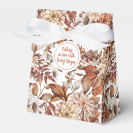 Caja Para Regalos Fall Watercolor Floral Baby Shower