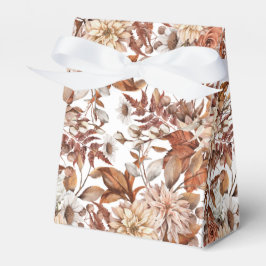 Caja Para Regalos Fall Watercolor Floral Baby Shower