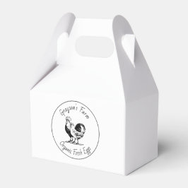 Caja Para Regalos Family Farm Organic Fresh Eggs 