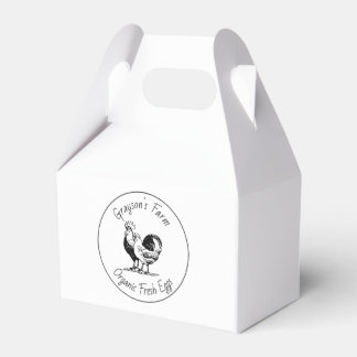 Caja Para Regalos Family Farm Organic Fresh Eggs