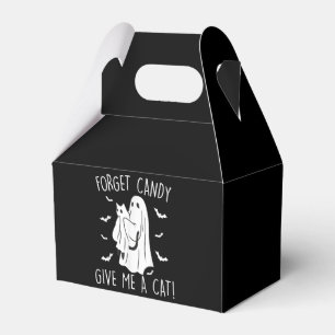 Caja Para Regalos Famoso Gato Halloween Fantasma Olvidar Candy Darme