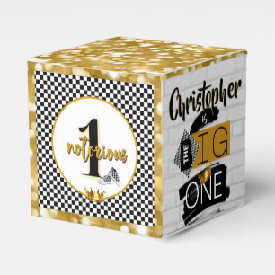 Caja Para Regalos Famoso Hip Hop retro 1er cumpleaños foto