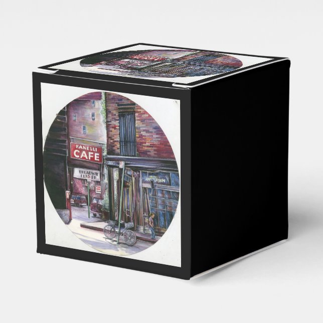 Caja Para Regalos Fanelli's Charm, New York City, Soho, New York (Costado Anverso)