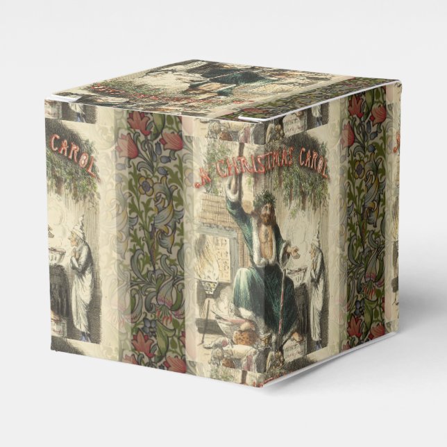 Caja Para Regalos Fantasma de la Navidad Presente Scrooge (Costado Anverso)
