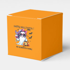 Caja Para Regalos Fantasma femenino espeluznante de Halloween