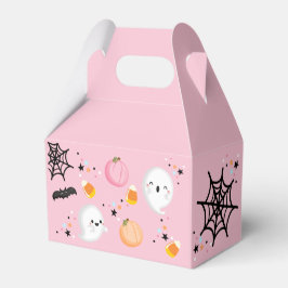 Caja Para Regalos Fantasma Halloween Cumpleaños Fiesta Spooktacular