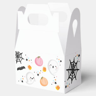 Caja Para Regalos Fantasma Halloween Cumpleaños Fiesta Spooktacular 