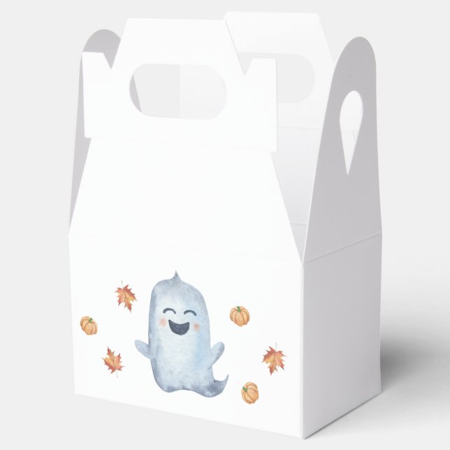 Caja Para Regalos Fantasma lindo - ducha de bebé (Abierto)